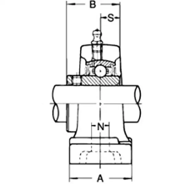 NSK (Nippon Seiko Kabushiki Kaisha) Pillow Block Unit > UCP211 - Image 2