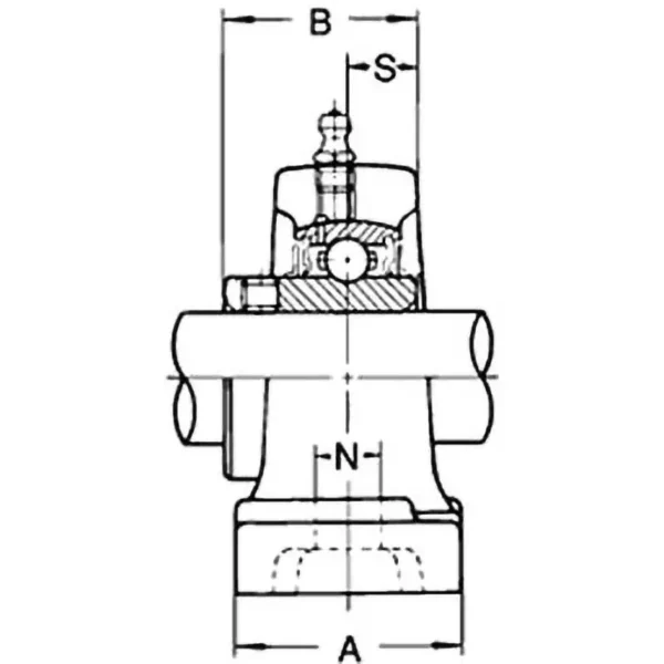 NSK (Nippon Seiko Kabushiki Kaisha) Pillow Block Unit > UCP217 - Image 2