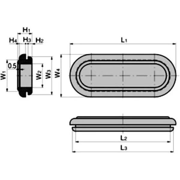 Atom Flame Retardant Membrane Grommet - Image 2