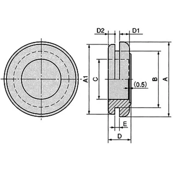 Atom Grommet with Film >TM-MG-17 - Image 2