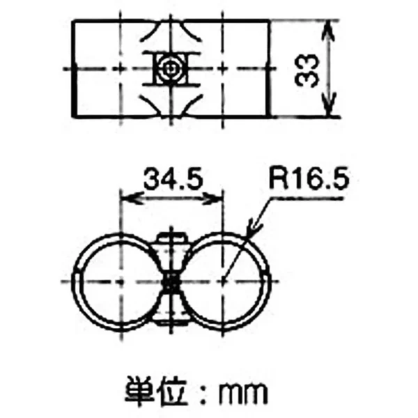 TRUSCO 28 Metal Joint >HJ-11 S - Image 3