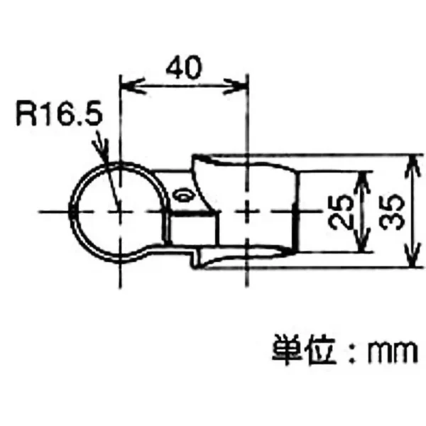 TRUSCO 28 Metal Joint > HJ-6 - Image 2