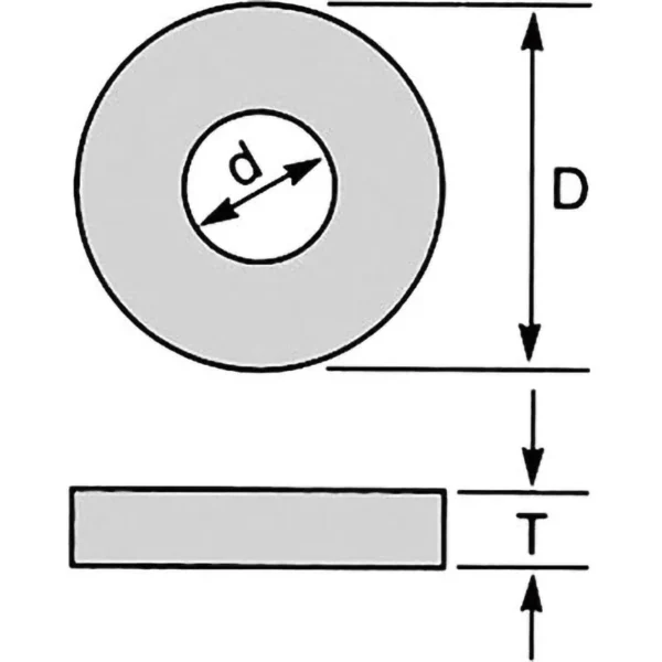 Imako Corporation Flat Washer > FW-M16 - Image 2
