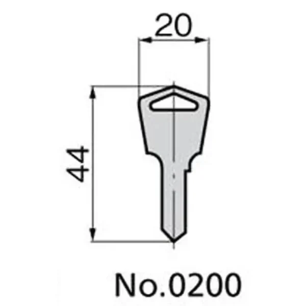 DENSAN (Jeffcom) Key No. 200 - Image 2