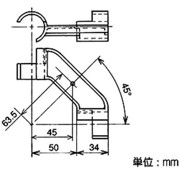 TRUSCO 28 Plastic Joint >J-112B S BL - Image 3