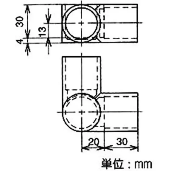 TRUSCO 28 Plastic Joint >J-119A S IVO - Image 2