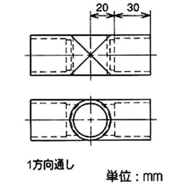 TRUSCO 28 Plastic Joint >J-120B S IVO - Image 3