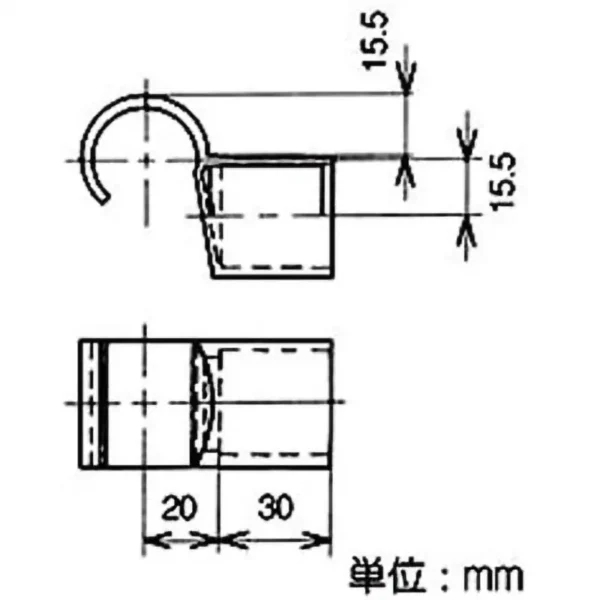 TRUSCO 28 Plastic Joint >J-123 S BL - Image 2