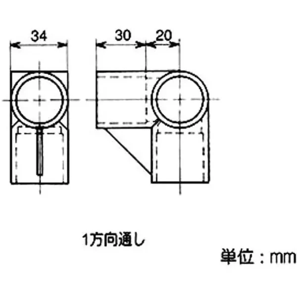 TRUSCO 28 Plastic Joint >J-12C S BL - Image 3