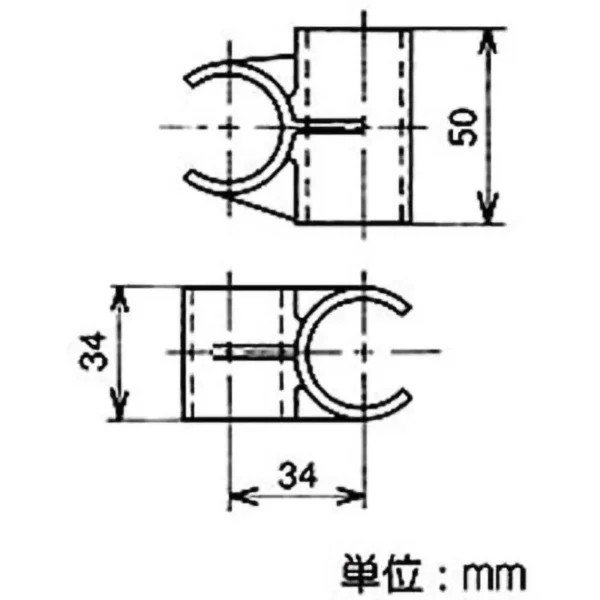 TRUSCO 28 Plastic Joint >J-13B S BL - Image 3
