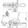 Osaka Spirit Bottom-Pressing Toggle Clamp GH-201 - Image 3