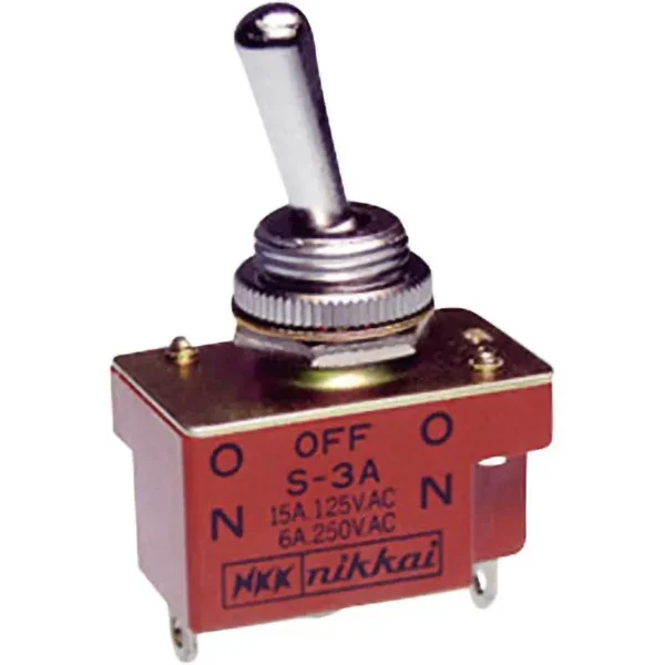 omron Toggle Switch(Basic Type) S Series >S-3A