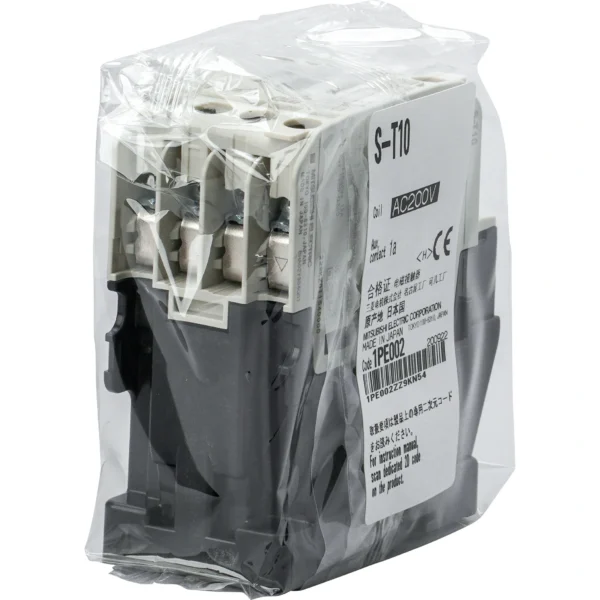 Mitsubishi Electric Electromagnetic Contactor AC Operated Type ((Non-Reversible)) S-T Series >S-T10 AC200V 1A
