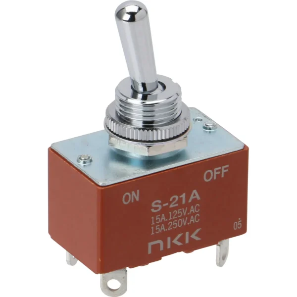 omron Toggle Switch(Basic Type) S Series >S-21A