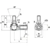 NTN Link Ball  BL Type (Right Thread Type) BL12D - Image 2