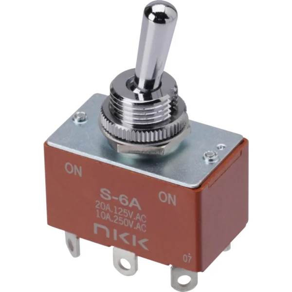 omron Toggle Switch(Basic Type) S Series >S-6A