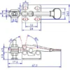 Osaka Spirit Bottom-Pressing Toggle Clamp GH-20400 - Image 4