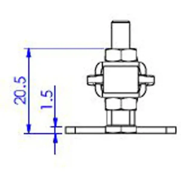 Osaka Spirit Bottom-Pressing Toggle Clamp GH-20400 - Image 5