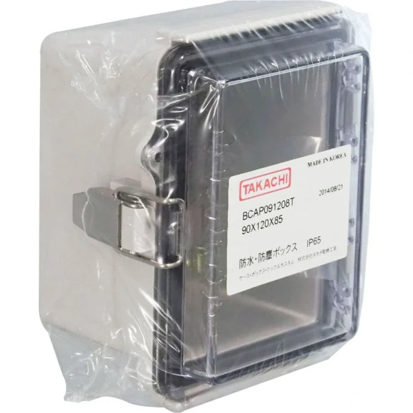 Kawamura Electric Waterproof Dustproof Open-Close Plastic Box BCAP Series > BCAP091208T