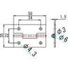 LAMP(Sugatsune) Stainless Steel Hinge(SUS304/Buff Polished) > CH-002-50 - Image 3