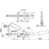Osaka Spirit Side-Pressing Toggle Clamp GH-36020M - Image 3