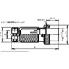 TYCLON NCS SeriesGeneral-Purpose Big type Metal Connector Straight Plug > NCS-141-P - Image 2