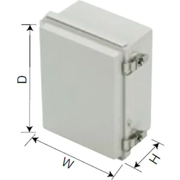 Kawamura Electric Waterproof Dustproof Open-Close Plastic Box BCAP Series > BCAP101508T - Image 2