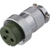 TYCLON NCS SeriesGeneral-Purpose Big type Metal Connector Straight Plug > NCS-253-P