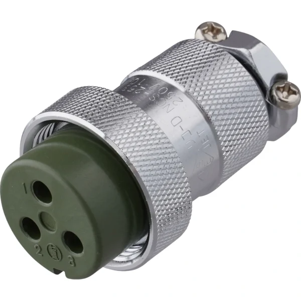 TYCLON NCS SeriesGeneral-Purpose Big type Metal Connector Straight Plug > NCS-253-P
