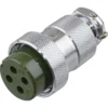 TYCLON NCS SeriesGeneral-Purpose Big type Metal Connector Straight Plug > NCS-254-P