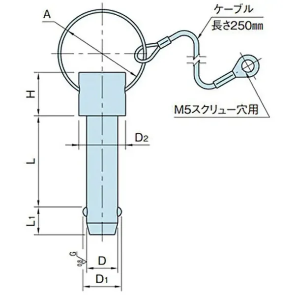 Osaka Tamashii Ball Lock Pin - Image 2