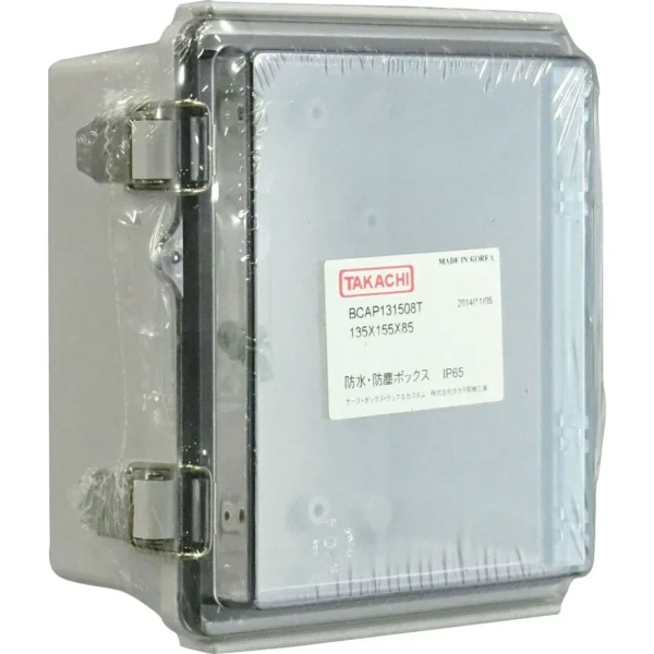 Kawamura Electric Waterproof Dustproof Open-Close Plastic Box BCAP Series > BCAP131508T
