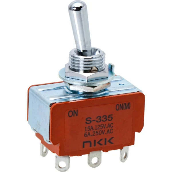 omron Toggle Switch(Basic Type) S Series >S-335