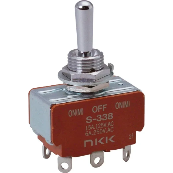 omron Toggle Switch(Basic Type) S Series >S-338