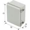 Kawamura Electric Waterproof Dustproof Open-Close Plastic Box BCAP Series > BCAP151512G - Image 2