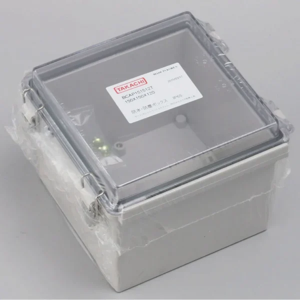 Kawamura Electric Waterproof Dustproof Open-Close Plastic Box BCAP Series > BCAP151512T