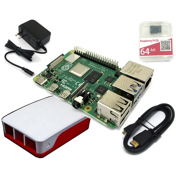 ESCO Raspberry Pi 4B (8GB) Starter Kit/Regular >RASPi4-RGL8GB