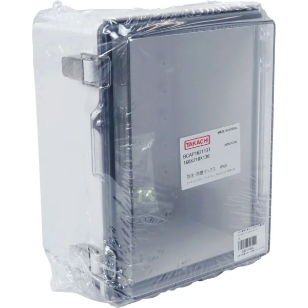 Kawamura Electric Waterproof Dustproof Open-Close Plastic Box BCAP Series > BCAP162113T