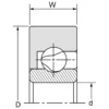 FYH (Japanese pillow block), resin bearing DR-H (standard type) TYPE2 >DR-40-H17 - Image 3