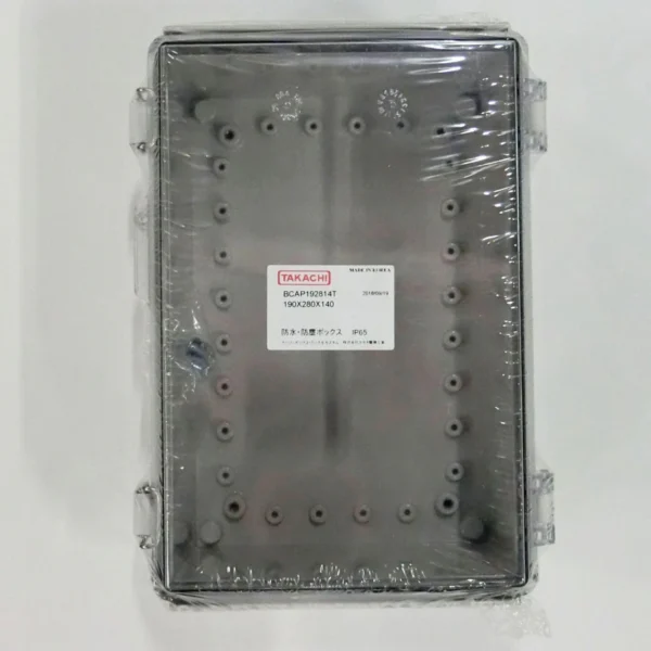 Kawamura Electric Waterproof Dustproof Open-Close Plastic Box BCAP Series > BCAP192814T