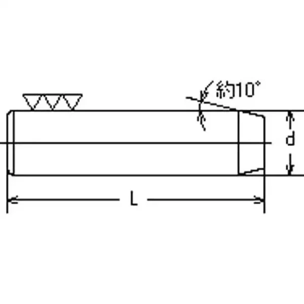 Osaka Spirit Dowel Pin Type C DP-C 8*30 - Image 2