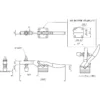 Osaka Spirit Bottom-pressing handle Side-Type clamp No.HH550 - Image 2