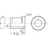 Osaka Tamashii Flanged Fixed Bush Parallel Grade BK Type >BK2.0*8 - Image 2