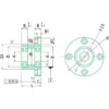 JTEKT Precision Bearing (HIC) Bearing Holder Set Loadable Direct Mount Type Round Lead-Free Electroless Nickel Plating > DCM-6902ZZ - Image 2
