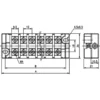 omron Terminal Block (30A) > T20-20PM - Image 3