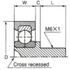 FYH (Japanese pillow block), resin bearing IDS (high load capacity / metal insert molded product) TYPE2 >IDS-22-B1.5-11 - Image 2