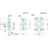 JTEKT Precision Bearing (HIC) Bearing Holder Set Direct Mount Type Oval Lead-Free Electroless Nickel Plating > BEM-6202ZZ - Image 2