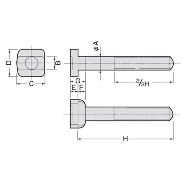 Osaka Tamashii T-Slot Bolt - Image 2
