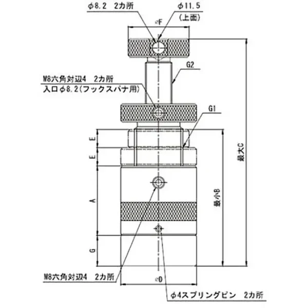 Osaka Tamashii Magnetic Screw Support Long Stroke Type - Image 2
