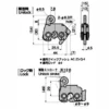 LAMP(Sugatsune) Stainless Steel  Compact Snatch Lock >C-1849 - Image 2